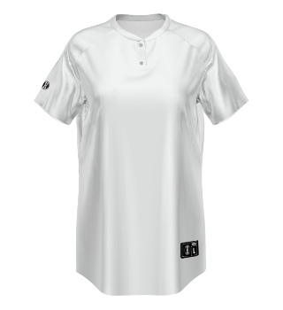 Holloway CUT_228450  Girls FreeStyle Sublimated Pin-Dot Short Sleeve  Softball Jersey