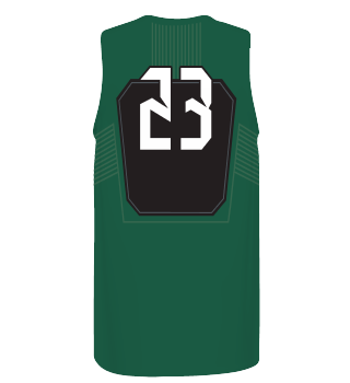 Comfortable Practice Basketball Uniform Blank Green Basketball